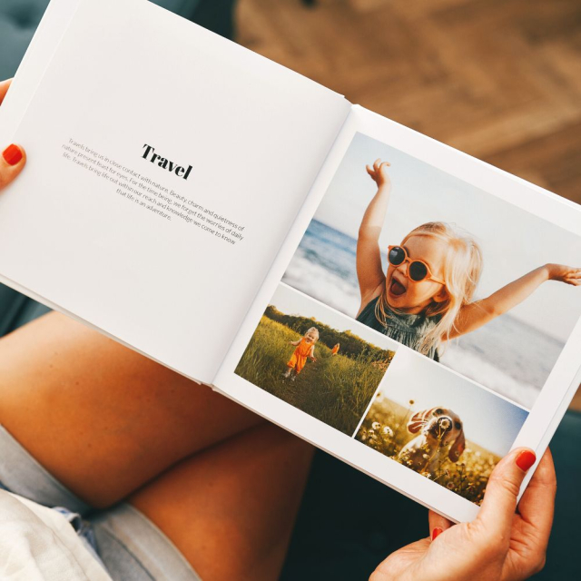 Photo Book With Text