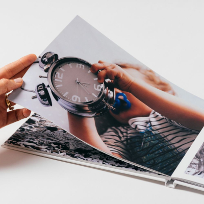 A4  Lay Flat Photo Book - Premium Hardcover