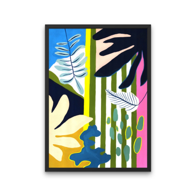 Striped abstract Print