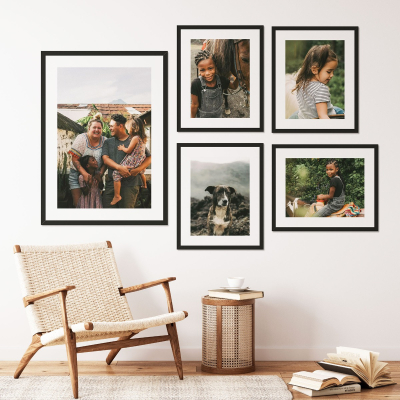 Modern 5 Frame Gallery Wall