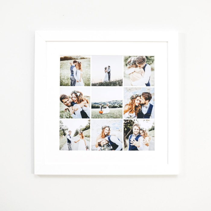 Personalised photo frames wedding