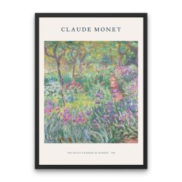 Monet - The Artist’s Garden at Giverny Poster | Inkifi