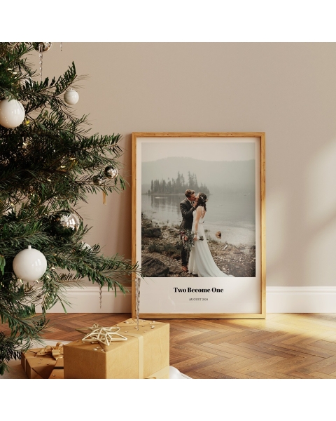 Caption Framed Print