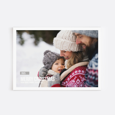 Happy Holidays Landscape Card