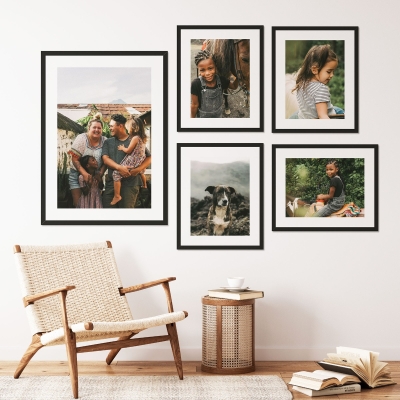 Modern 5 Frame Gallery Wall