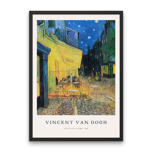 Van Gogh - Café Terrace at Night Poster