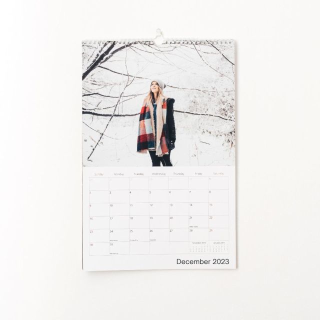 Personalised Photo Wall Calendar 2023