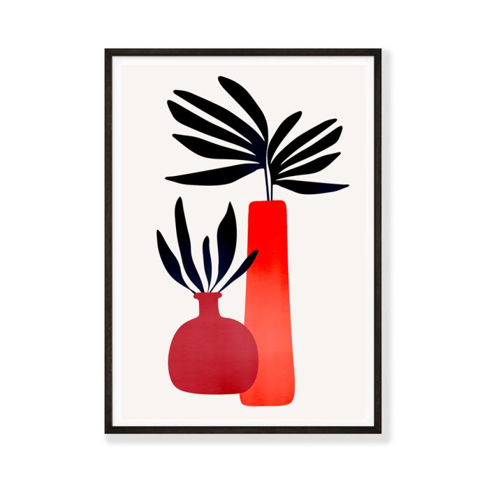 Fairytale Plants - 3 Poster By Boris Draschoff Black