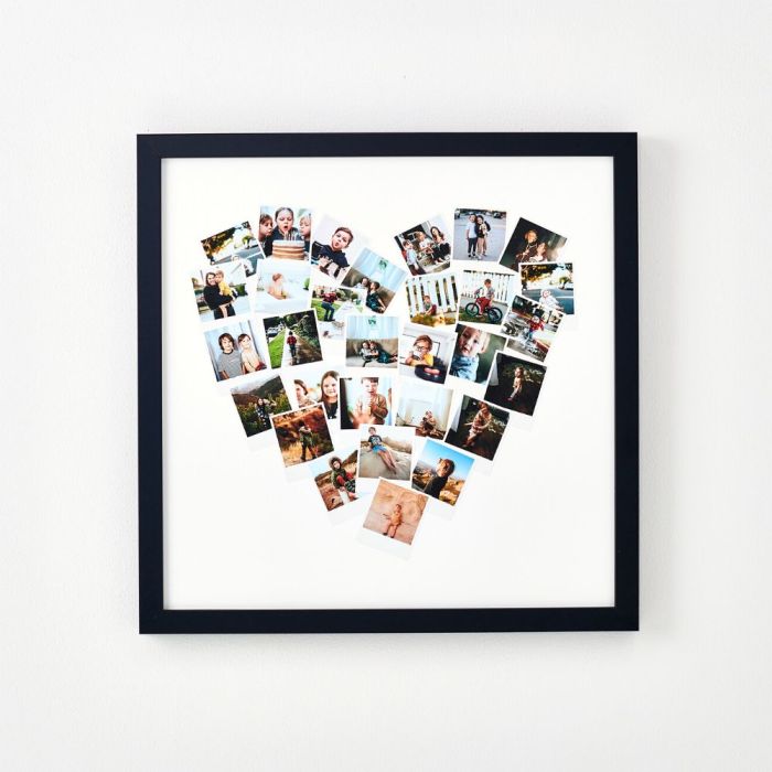 Heart Shaped Photo Collage
