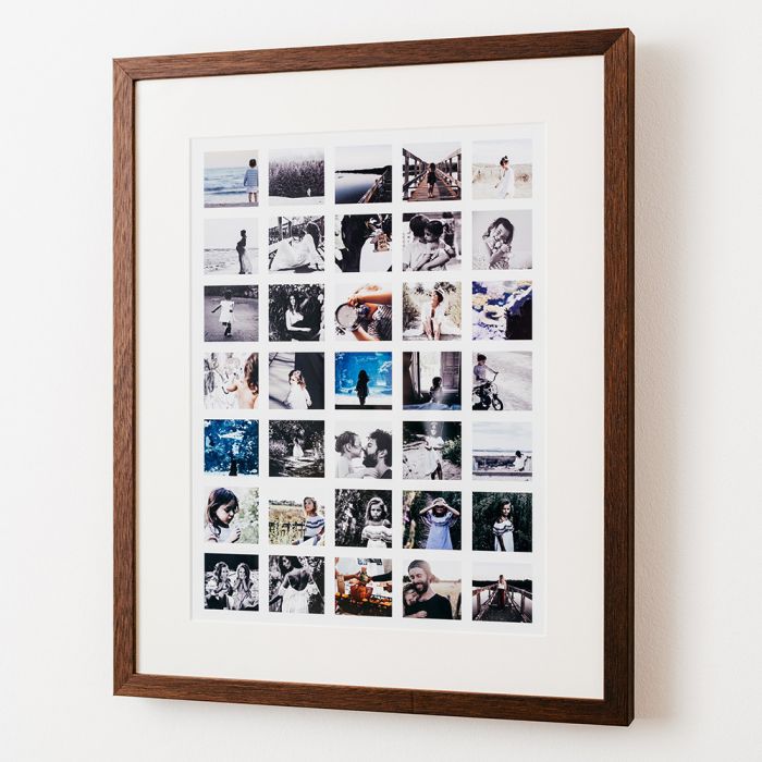 Personalised Photo Collage Framed