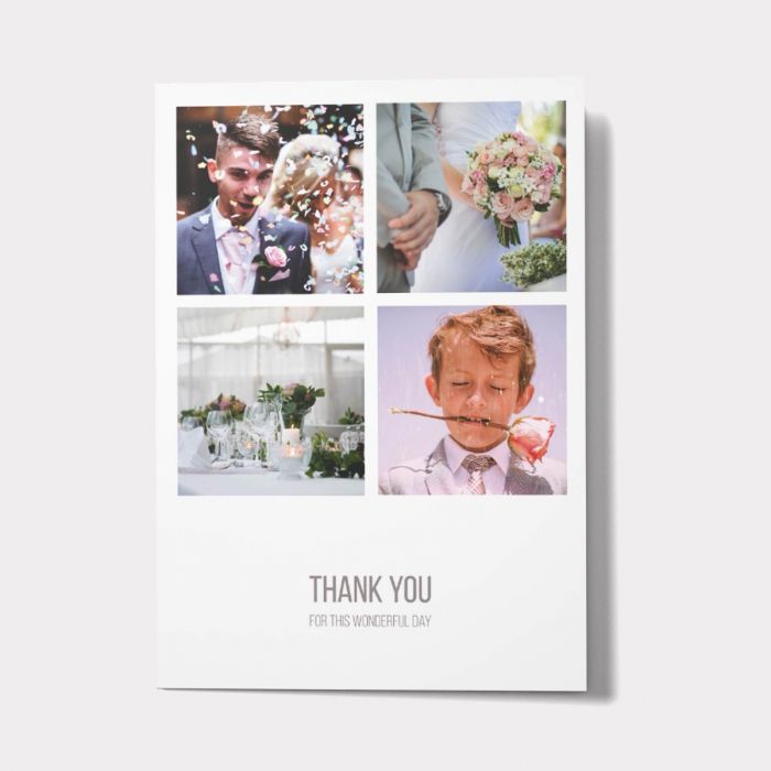 Montage Thank You Card