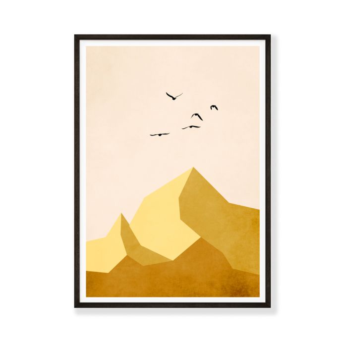 Zugspitze, DREI Poster By Boris Draschoff Black