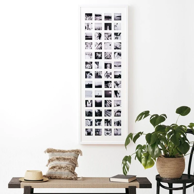 52 Aperture Framed Print | Multi Aperture Photo Frame
