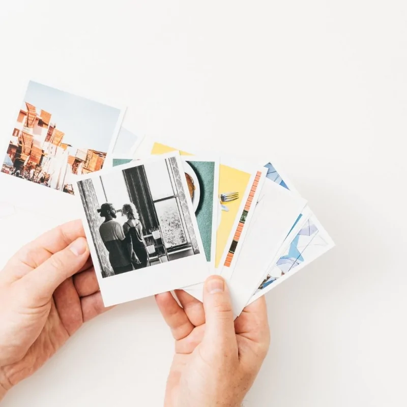 Diy Polaroid Print A Photo Like A Polaroid Instax Sticker Frame