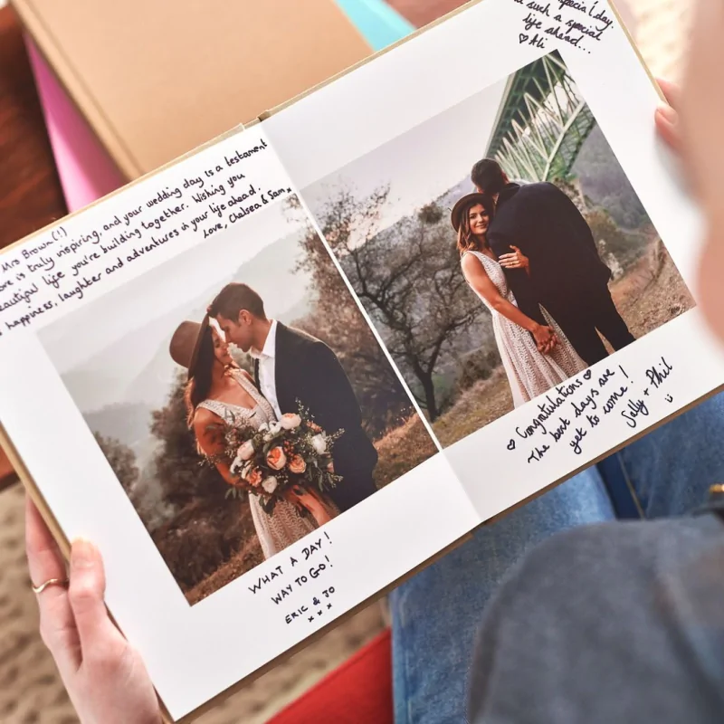 professional wedding photo book