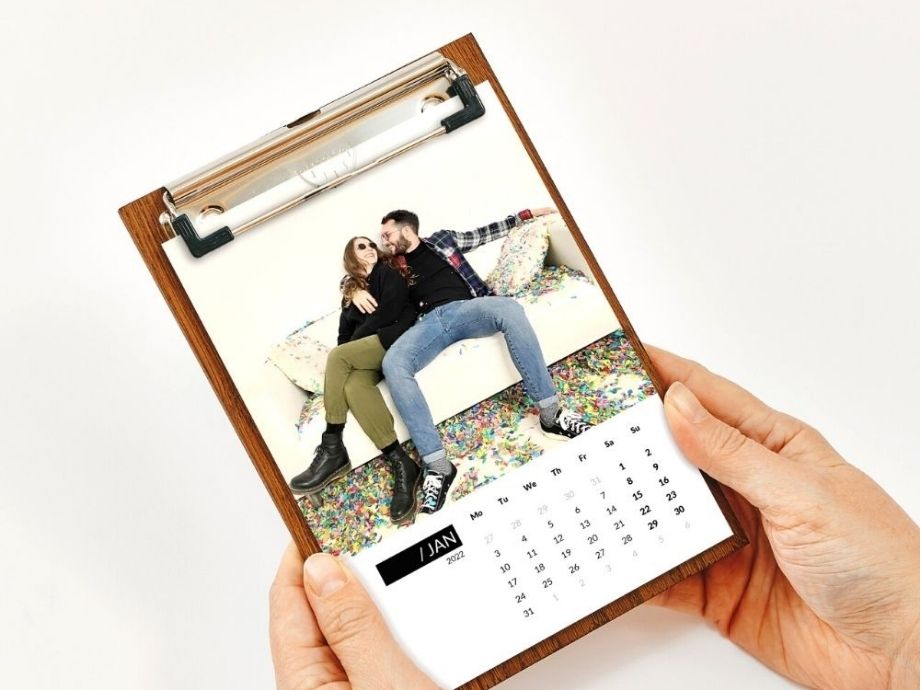 Walnut Photo Calendar