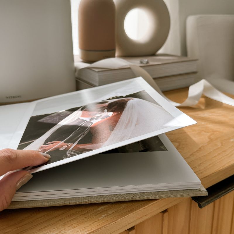 Luxury Fabric Photo Book Example Image