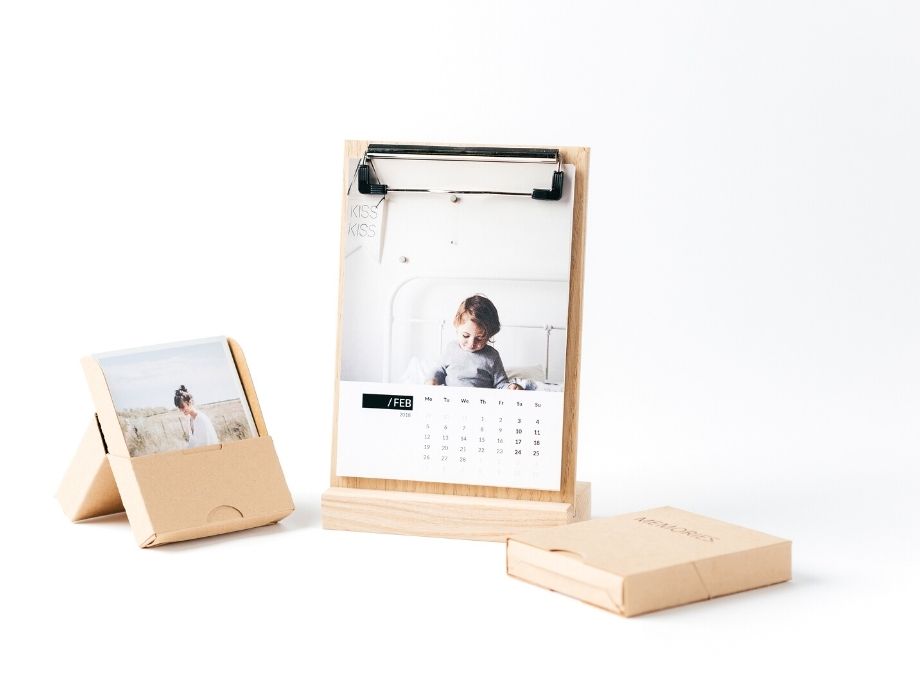 Wooden Photo Calendar