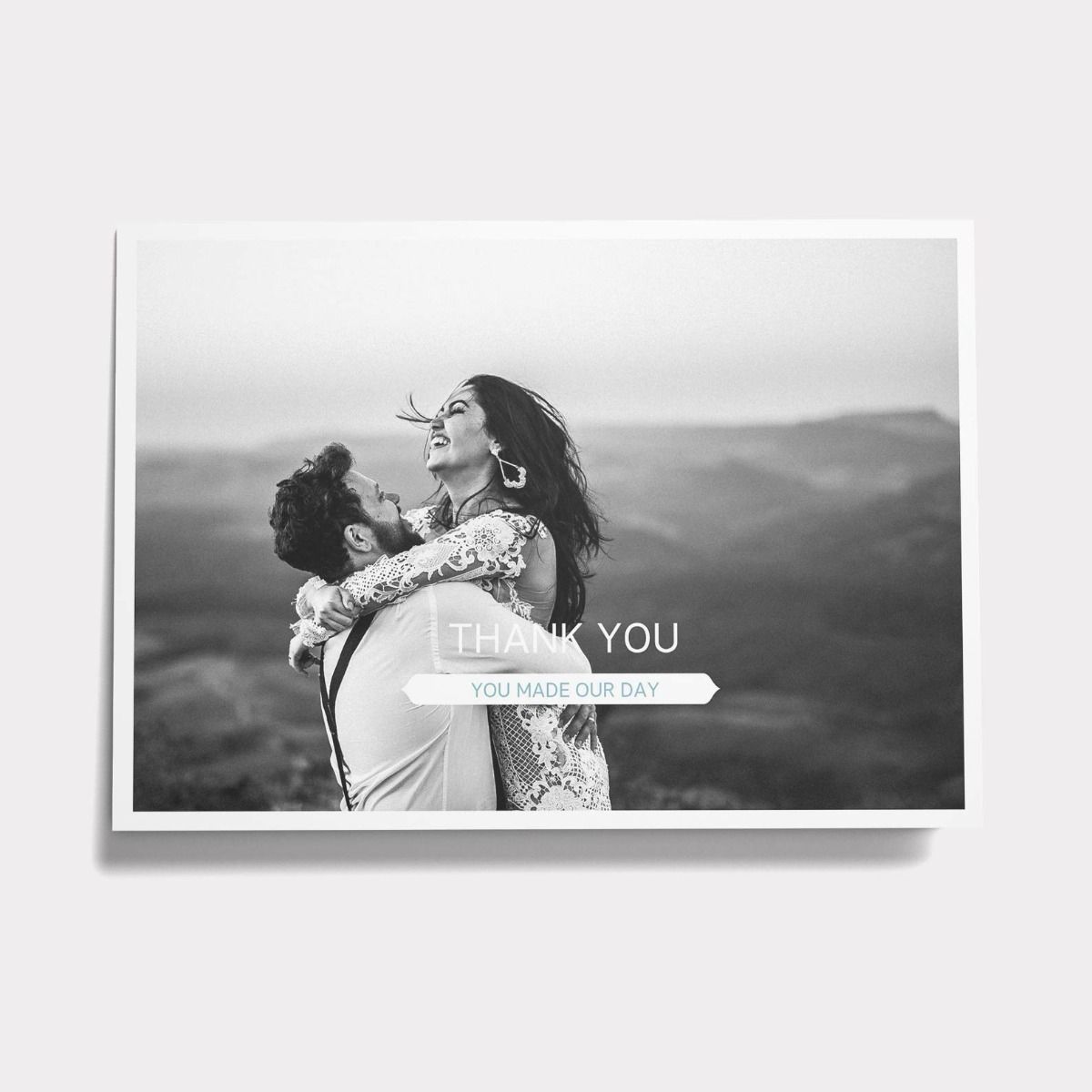You Made Our Day Landscape Thank You Card Order Online At Inkifi Com