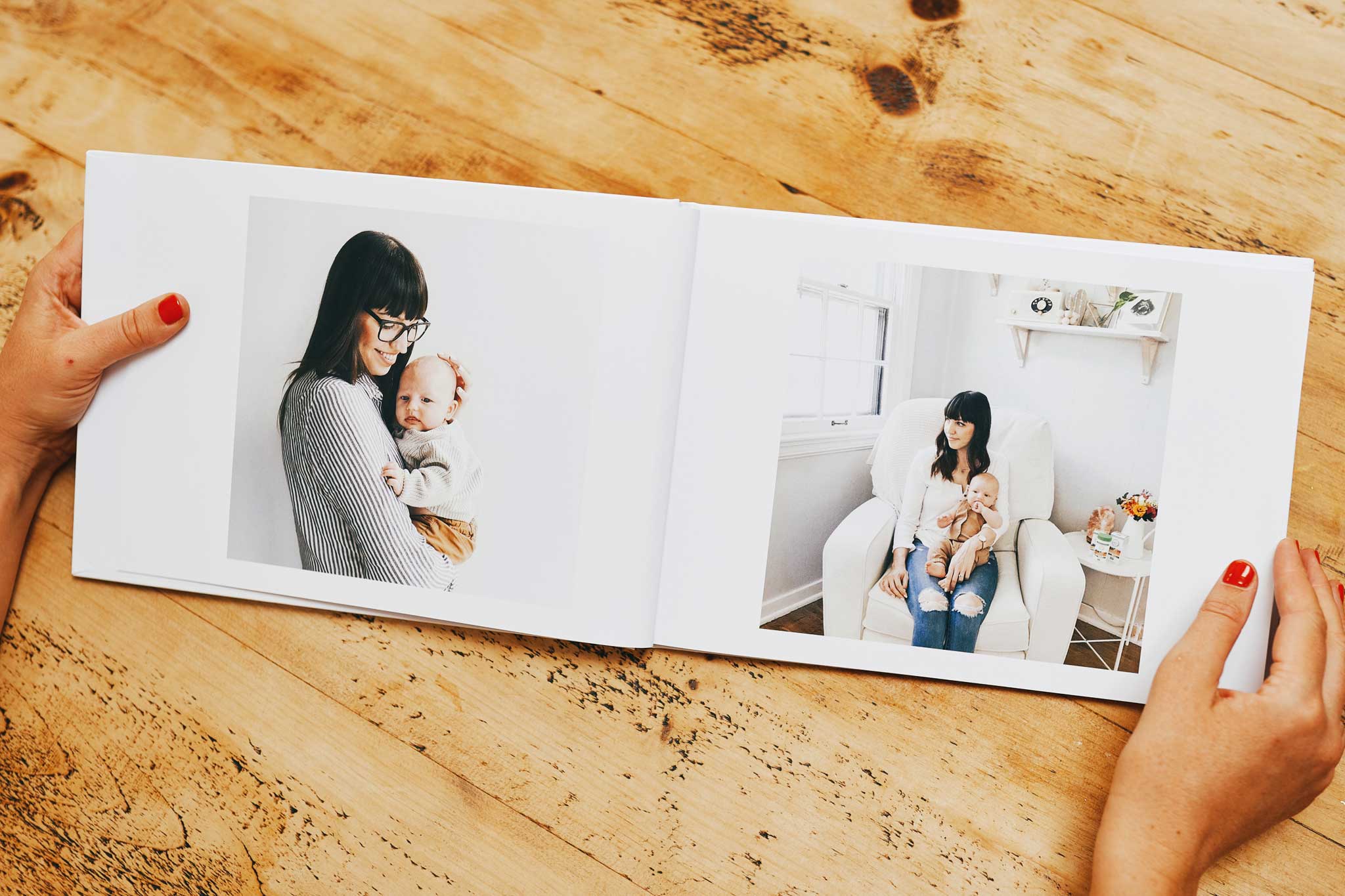 A4 Photo Book Close Up