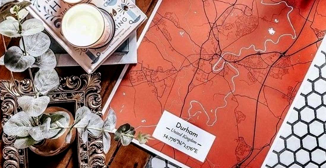 Personalised Map Prints