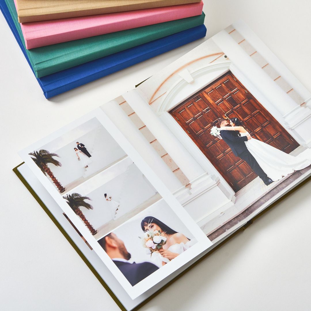 Wedding layflat photo book example image