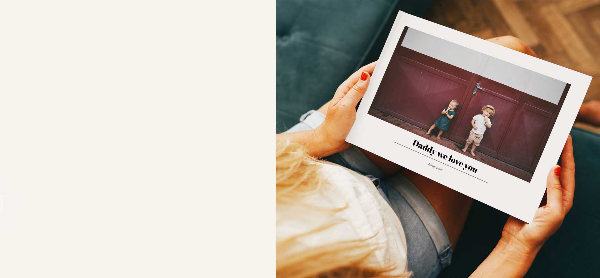 Father's Day Next Day Photo Book Example Image