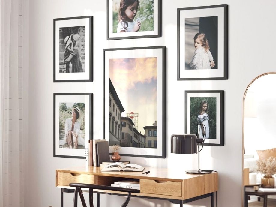 Photo Gallery Wall Example Image