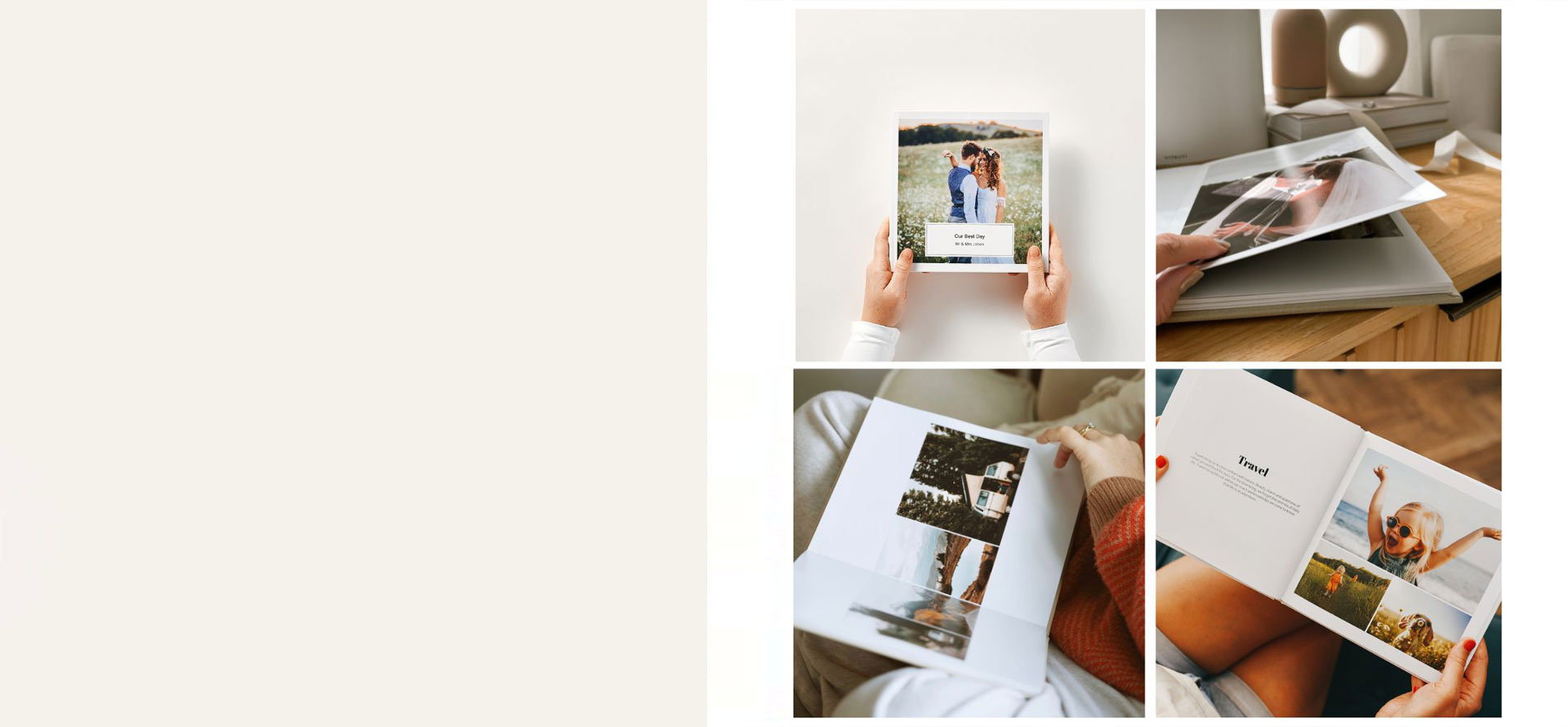 Selection of Inkifi Photo books made for all occasions