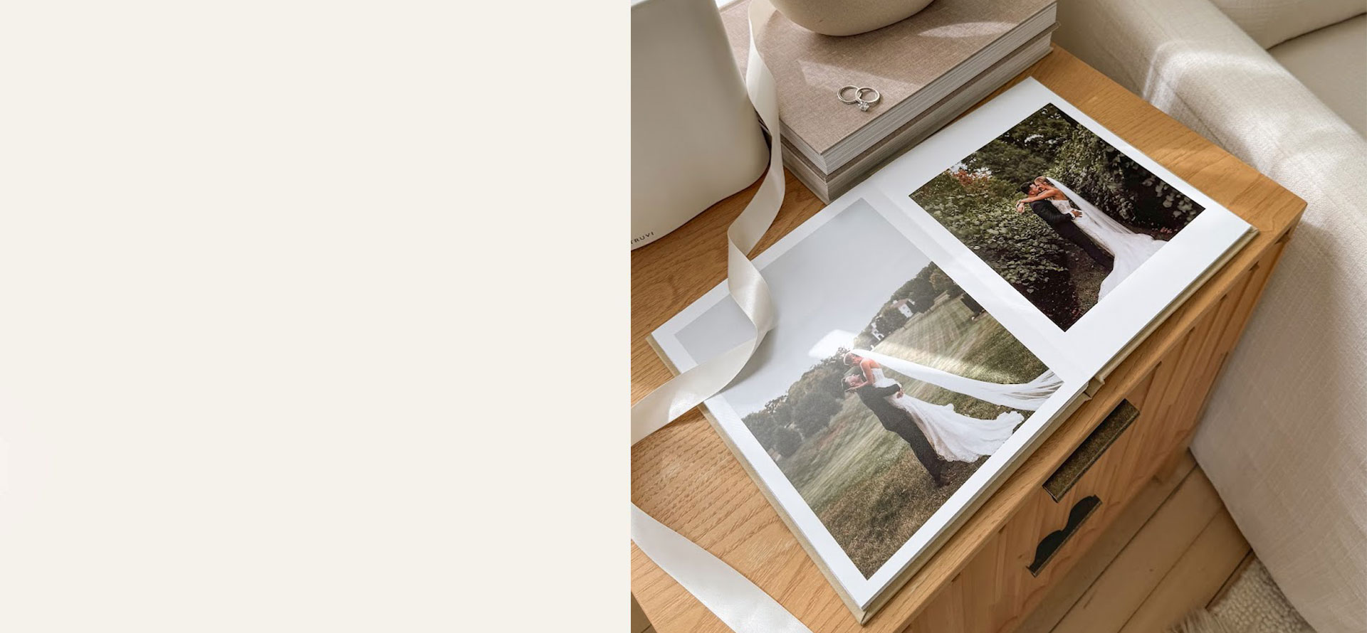 Wedding LayFlat Photo Book Example Image